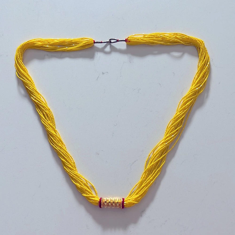 Gold Plated Hydro Potey Tilhari /Nepali Potey Maala/Beads Necklace